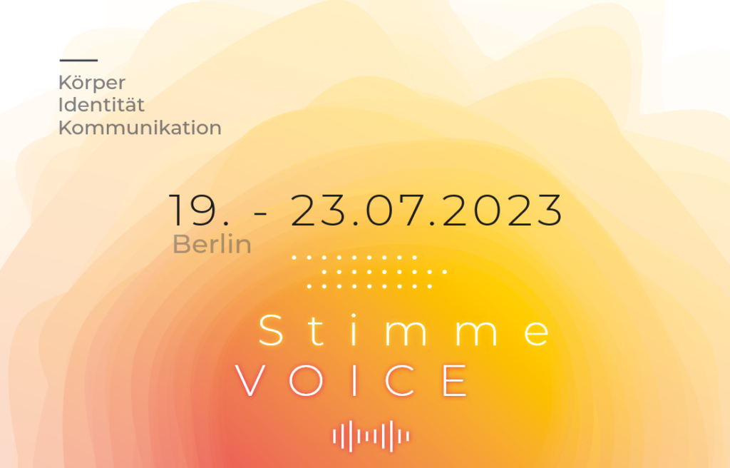 Stimme-Voice Poster (Ausschnitt)