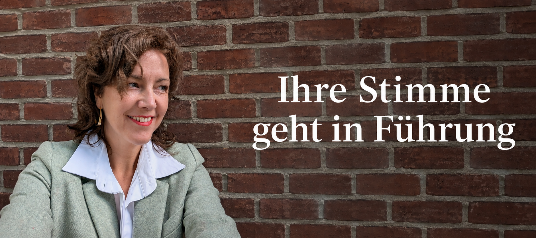 Sandra Borgarts – Ihre Stimme geht in Führung